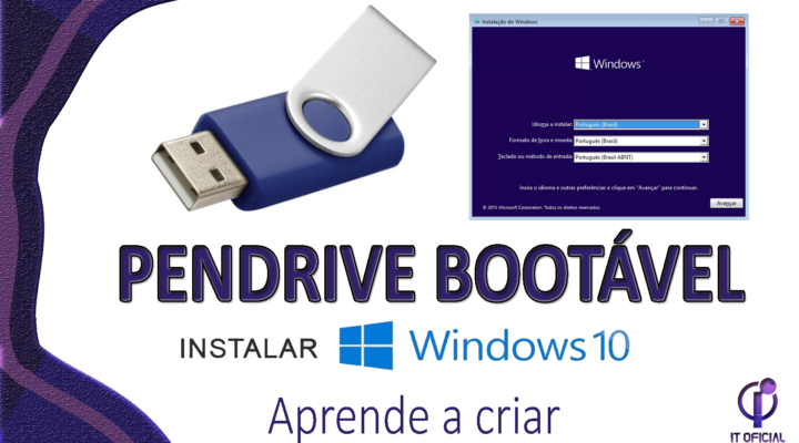 Pendrive bootavel – tutorial completo